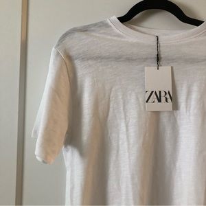 NWT Zara Kids white t-shirt